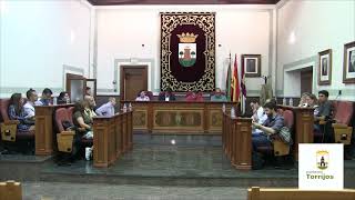 Pleno ordinario Ayto Torrijos 190924 [upl. by Mignon]