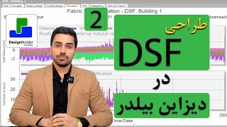 آموزش پیشرفته دیزاین بیلدر designbuilder  طراحی دیوار dsf بخش دوم [upl. by Eidurt]