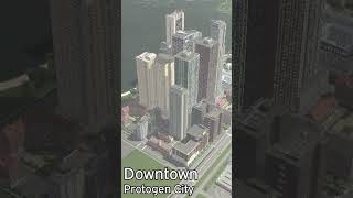 Downtown Protogen City  Cities Skylines II Showcases EP1 [upl. by Yoc]