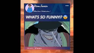 Whats So Funny onepiece strawhats arlongpark arlong bellemere jaws [upl. by Onit]