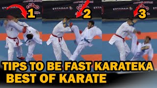 Secret Tips to Becoming Faster in Karate Kumite [upl. by Kallman234]