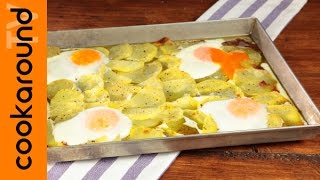 Patate e uova al forno  Ricetta facile e veloce [upl. by Aguie73]