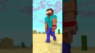 Zombie Becomes Herobrine in Thors Hammer Challenge ⌚⚡Part 2 Transform Watch [upl. by Vacuva847]