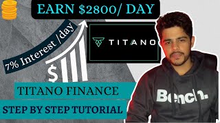 How to stake Titano Finance for 102483 Fixed APY Staking  Complete Step by Step Guide Tutorial [upl. by Cozmo169]