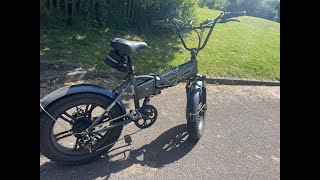 Engwe EP 2 Pro electric E bike ride [upl. by Norred357]