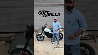 Royal Enfield Guerrilla 450 Brava Blue  The ultimate one🔥royalenfield guerrilla450 motorxone [upl. by Bedwell]