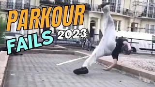 Ultimate Parkour Fails Compilation  2023 [upl. by Emanuela]