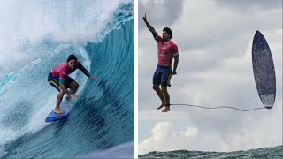 Believe This Viral Olympic Surfing Photo Is Actually Real [upl. by Plossl524]