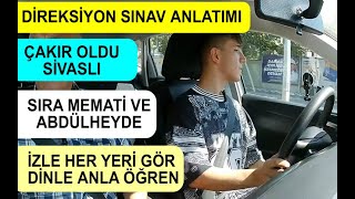 Direksiyon Eğitimi Sınav Alanı Anlatımı Bütün Detaylar Videoda [upl. by Ettelliw]