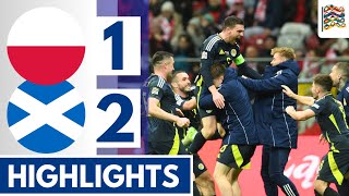 Robertson 903 WINNER 🔵Poland vs Scotland 12 Extended HIGHLIGHTS  NATIONS LEAGUE [upl. by Brittney]