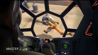 Zeb steals a Tie Fighter Star Wars Rebels Season 1 Episode 4 HD [upl. by Euqinomad]