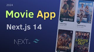 Nextjs 14 and Tailwind CSS project for beginners  Build a Movie app similar to IMdB [upl. by Anelys]