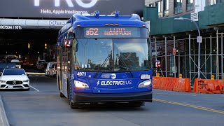 MTA NYCT 4971 XE40 on the B62 to LI City Queens Plaza [upl. by Daniel]