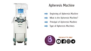 Apheresis Machine  Biomedical Engineers TV [upl. by Nerhtak288]