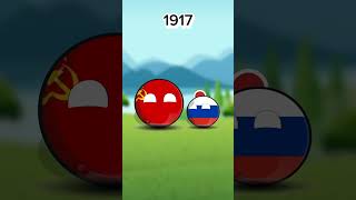 Russia history 19271991 and now countryballs countryballhistory history viralshorts shorts [upl. by Rhodia]