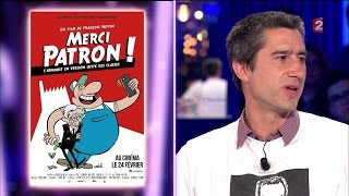 François Ruffin  On nest pas couché 16 avril 2016 ONPC [upl. by Adne]