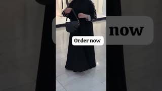 Abaya fashion abayafasion fashiontrends abayamodern dressshortsreels2024 [upl. by Adnawt968]