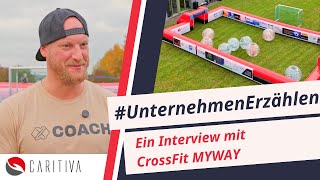 CrossFit MYWAY unterstützt Jugendzentrum Karlsbad CARITIVAberichtet [upl. by Ambrosia]