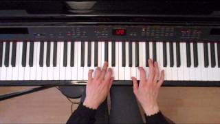 Piano Scales Online A Major Scale Sixth Apart [upl. by Ynattirb]