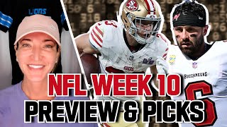 NFL Week 10 Preview amp Picks 🏈 [upl. by Engis]