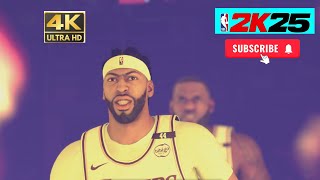 Trail Blazers VS Lakers NBA 2K25 Gameplay PS5 4K UHD [upl. by Whitson]