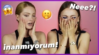 DANLA BİLİÇ İLE MAKYAJ ÇANTALARIMIZI DEĞİŞTİRDİK 💄 [upl. by Gradeigh]