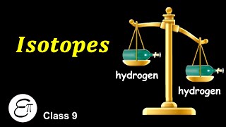 Isotopes and Isobars  Structure of Atom  10  in Hindi for Class 9 Science NCERT [upl. by Tonjes]