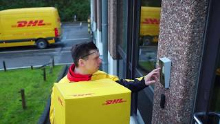 La journée d’un coursier DHL Express [upl. by Tyrrell]