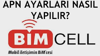 Bimcell Apn Ayarları Nasıl Yapılır [upl. by Ozne]