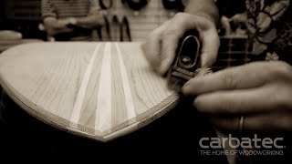 Carbatec Woodworking Demonstrations  Stuart Bywater  Wooden Surfboard Making [upl. by Bueschel]