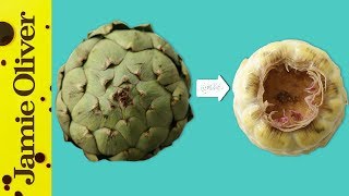 How To Peel Cut amp Prepare An Artichoke  1 Minute Tips  French Guy Cooking [upl. by Inverson]