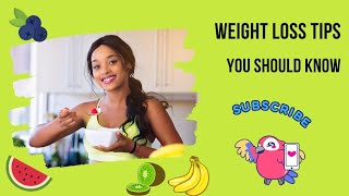 Important Weight Loss Tips you have to know before starting your weight loss journey genreviews [upl. by Lonier]