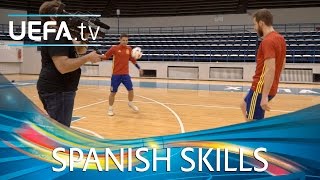 Watch Spanish Futsal Skills [upl. by Elyag]