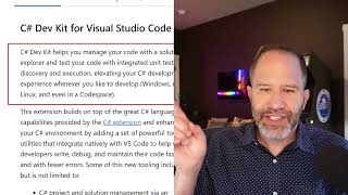 The C DevKit is out and gives you a complete NET experience inside VS Code [upl. by Mathi]