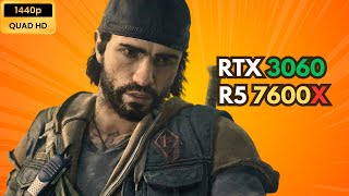 Days Gone  RTX 3060 12GB  R57600X  1440P  Maximum Settings [upl. by Brighton]