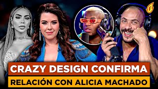 CRAZY DESIGN HABLA EN FOGARATÉ “CONFIRMA RELACIÓN CON ALICIA MACHADO EXTRAÑA A SANDRA BERROCAL” [upl. by Ociredef]