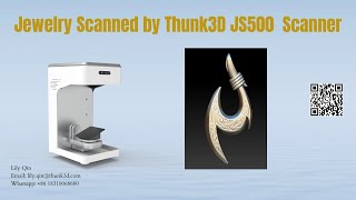 Jewelry Scanned by Thunk3D JS500 Jewelry 3D Scanner [upl. by Christophe]