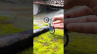 😠 BMX Finger bike 🙆‍♂️ imaginations 😰 163  wheelie amp jump over shorts fingerbmx appuzrocky [upl. by Cullan]