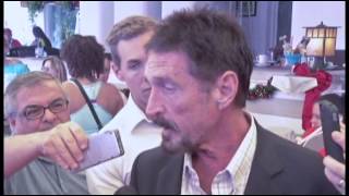 Raw McAfee Speaks in Miami After Deportation [upl. by Tillinger852]