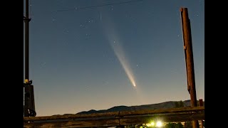 Comet C2023 A3 Tsuchinshan–ATLAS Timelapse From Grants Pass Oregon 10 13 2024 [upl. by Kidder]