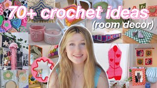 70 CROCHET ROOM DECOR IDEAS beginner friendly for the most part [upl. by Algy443]