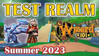 Wizard101  Test Realm PRESHOW Summer 2023 [upl. by Longo]