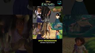 Encanto Mirabels Angry Walk Animation 💥  Shot Progression✨  Hyrum Osmond shorts youtube [upl. by Cerf]