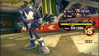 SONIC X SHADOW GENERATIONS Radical Highway Act 1 S Rank Guide [upl. by Euqinomad]