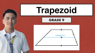 Properties of Trapezoid and Median of a Trapezoid MathTeacherGon [upl. by Selinski]