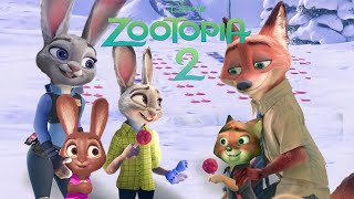 Zootopia 2 movie clip The family of Nick and Judy with their three children 🦊🐰  Cool Stuff Edits [upl. by Nuhsed]