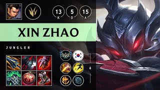 Xin Zhao Jungle vs Sejuani Triple Kill Legendary  KR Challenger Patch 1418 [upl. by Korten90]