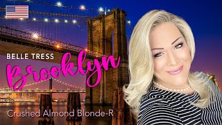 Belle Tress Brooklyn in Crushed Almond BlondeR wig review [upl. by Wilsey]