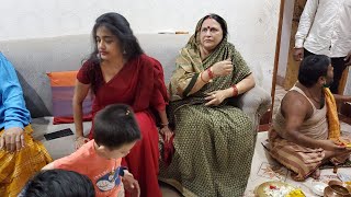 Varsha amp Anubhav’s Family celebrating Ganesh Chaturthi 2020  Is this Domestic Violence [upl. by Trinatte]