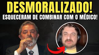 Lula foi Desmoralizado Histórico de abuso de álcool causou internação kkk [upl. by Flannery758]